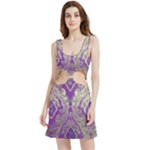Purple & Gold  CBDOilPrincess E70d1a7c-502f-48a3-839e-eea25bfe4633 Velvet Cutout Dress
