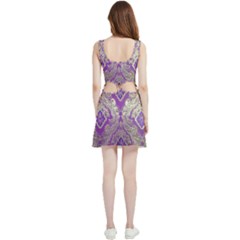 Velour Cutout Dress 