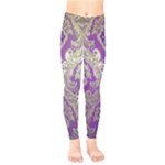 Purple & Gold  CBDOilPrincess E70d1a7c-502f-48a3-839e-eea25bfe4633 Kids  Leggings