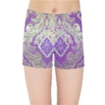 Purple & Gold  CBDOilPrincess E70d1a7c-502f-48a3-839e-eea25bfe4633 Kids  Sports Shorts