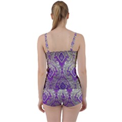 Tie Front Two Piece Tankini 