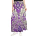 Purple & Gold  CBDOilPrincess E70d1a7c-502f-48a3-839e-eea25bfe4633 Maxi Chiffon Skirt