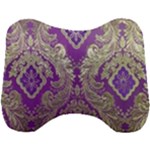 Purple & Gold  CBDOilPrincess E70d1a7c-502f-48a3-839e-eea25bfe4633 Head Support Cushion