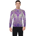Purple & Gold  CBDOilPrincess E70d1a7c-502f-48a3-839e-eea25bfe4633 Men s Long Sleeve Rash Guard