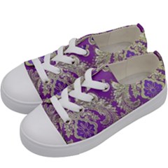 Kids  Low Top Canvas Sneakers 
