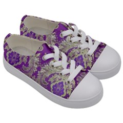 Kids  Low Top Canvas Sneakers 