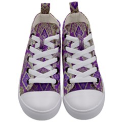 Kids  Mid-Top Canvas Sneakers 
