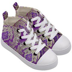 Kids  Mid-Top Canvas Sneakers 