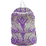 Purple & Gold  CBDOilPrincess E70d1a7c-502f-48a3-839e-eea25bfe4633 Foldable Lightweight Backpack