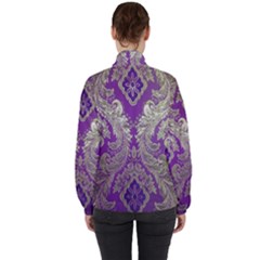 Women s High Neck Windbreaker 