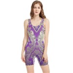 Purple & Gold  CBDOilPrincess E70d1a7c-502f-48a3-839e-eea25bfe4633 Women s Wrestling Singlet