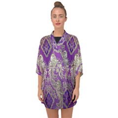 Half Sleeve Chiffon Kimono 