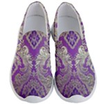 Purple & Gold  CBDOilPrincess E70d1a7c-502f-48a3-839e-eea25bfe4633 Men s Lightweight Slip Ons