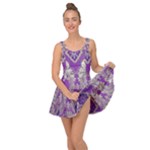 Purple & Gold  CBDOilPrincess E70d1a7c-502f-48a3-839e-eea25bfe4633 Inside Out Casual Dress