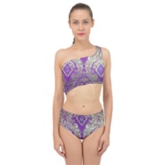 Spliced Up Two Piece Swimsuit 