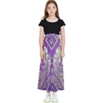 Purple & Gold  CBDOilPrincess E70d1a7c-502f-48a3-839e-eea25bfe4633 Kids  Skirt