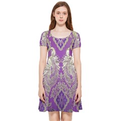Inside Out Cap Sleeve Dress 