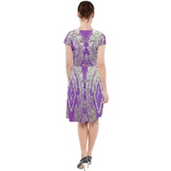 Cap Sleeve Midi Dress 