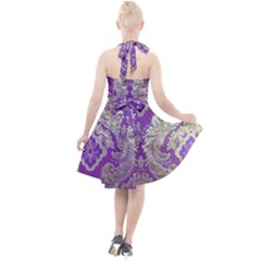 Halter Party Swing Dress  