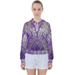 Purple & Gold  CBDOilPrincess E70d1a7c-502f-48a3-839e-eea25bfe4633 Women s Tie Up Sweat