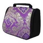 Purple & Gold  CBDOilPrincess E70d1a7c-502f-48a3-839e-eea25bfe4633 Full Print Travel Pouch (Small)