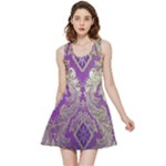 Purple & Gold  CBDOilPrincess E70d1a7c-502f-48a3-839e-eea25bfe4633 Inside Out Reversible Sleeveless Dress