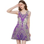 Purple & Gold  CBDOilPrincess E70d1a7c-502f-48a3-839e-eea25bfe4633 Inside Out Racerback Dress