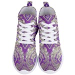 Purple & Gold  CBDOilPrincess E70d1a7c-502f-48a3-839e-eea25bfe4633 Women s Lightweight High Top Sneakers