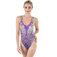 High Leg Strappy Swimsuit 