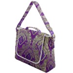 Purple & Gold  CBDOilPrincess E70d1a7c-502f-48a3-839e-eea25bfe4633 Box Up Messenger Bag