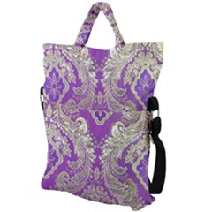 Fold Over Handle Tote Bag 