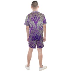 Men s Mesh T-Shirt and Shorts Set 