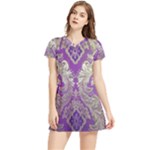 Purple & Gold  CBDOilPrincess E70d1a7c-502f-48a3-839e-eea25bfe4633 Women s Sports Skirt
