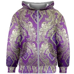 Kids  Zipper Hoodie Without Drawstring 
