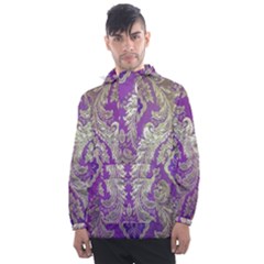 Men s Front Pocket Pullover Windbreaker 
