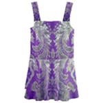 Purple & Gold  CBDOilPrincess E70d1a7c-502f-48a3-839e-eea25bfe4633 Kids  Layered Skirt Swimsuit