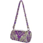 Purple & Gold  CBDOilPrincess E70d1a7c-502f-48a3-839e-eea25bfe4633 Mini Cylinder Bag