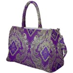 Purple & Gold  CBDOilPrincess E70d1a7c-502f-48a3-839e-eea25bfe4633 Duffel Travel Bag