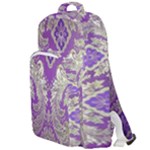 Purple & Gold  CBDOilPrincess E70d1a7c-502f-48a3-839e-eea25bfe4633 Double Compartment Backpack