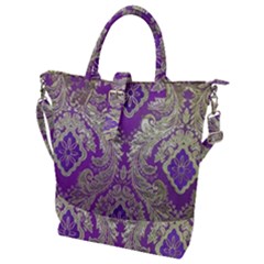Buckle Top Tote Bag 