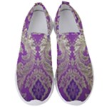 Purple & Gold  CBDOilPrincess E70d1a7c-502f-48a3-839e-eea25bfe4633 Men s Slip On Sneakers