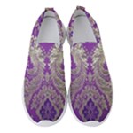 Purple & Gold  CBDOilPrincess E70d1a7c-502f-48a3-839e-eea25bfe4633 Women s Slip On Sneakers