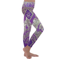 Kids  Lightweight Velour Classic Yoga Leggings 