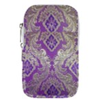 Purple & Gold  CBDOilPrincess E70d1a7c-502f-48a3-839e-eea25bfe4633 Waist Pouch (Small)