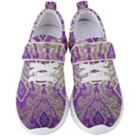 Purple & Gold  CBDOilPrincess E70d1a7c-502f-48a3-839e-eea25bfe4633 Women s Velcro Strap Shoes