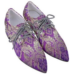 Women s Pointed Oxford Shoes 