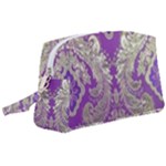 Purple & Gold  CBDOilPrincess E70d1a7c-502f-48a3-839e-eea25bfe4633 Wristlet Pouch Bag (Large)