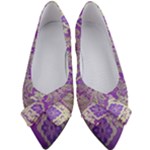 Purple & Gold  CBDOilPrincess E70d1a7c-502f-48a3-839e-eea25bfe4633 Women s Bow Heels