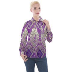 Women s Long Sleeve Pocket Shirt 