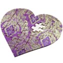 Wooden Puzzle Heart 